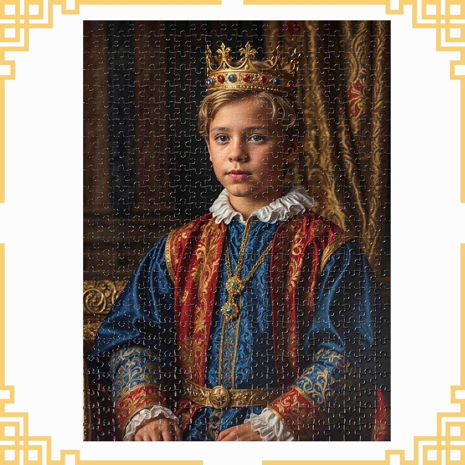 Transform Your Photos into Memories: Custom Kids Royal Puzzle | Personalized Gift for Parents | Turn precious moments into a unique 252, 500, or 1000-piece puzzle. Ideal for birthdays, holidays, and family gatherings.