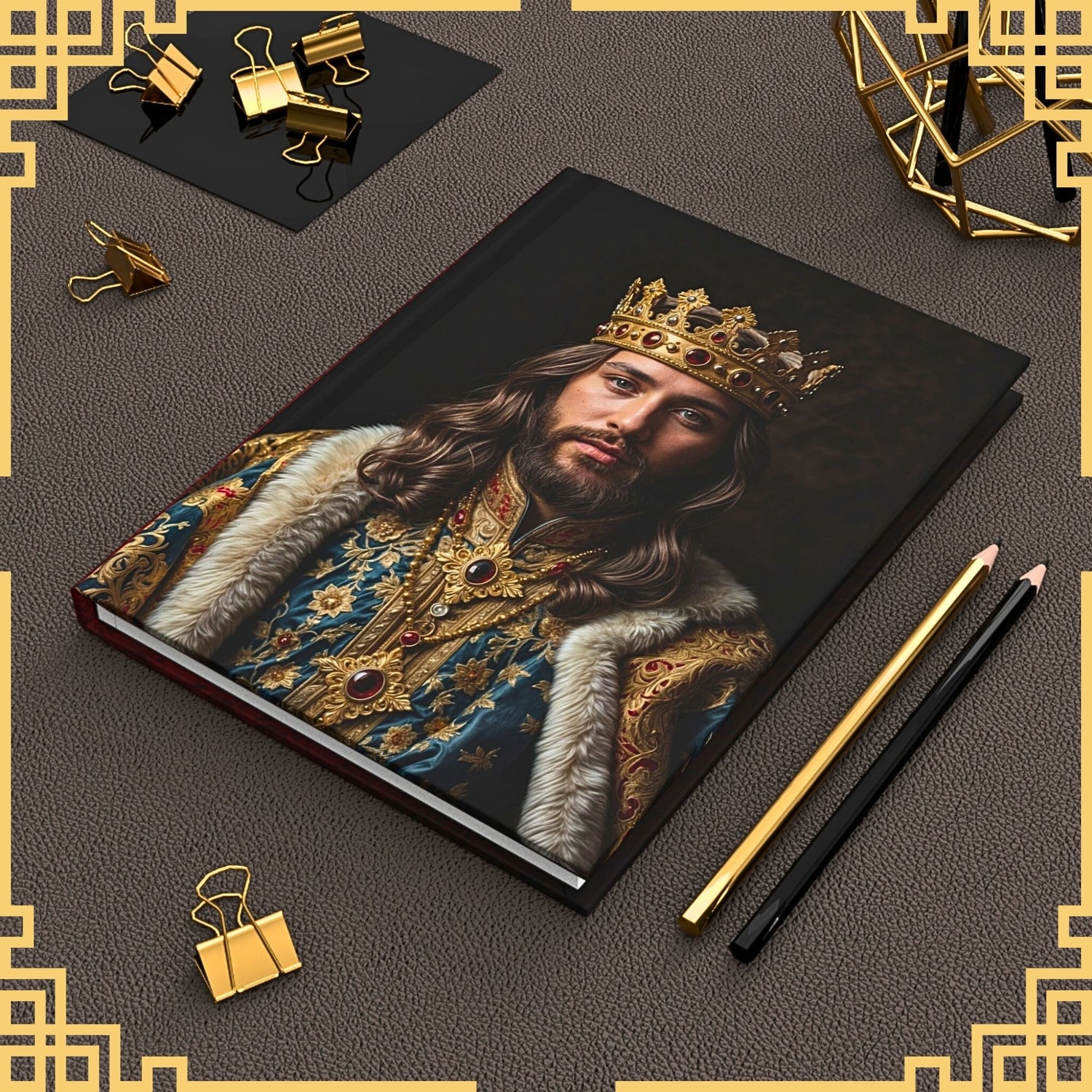 6. Custom journal, personalize royal journal, custom royal journal