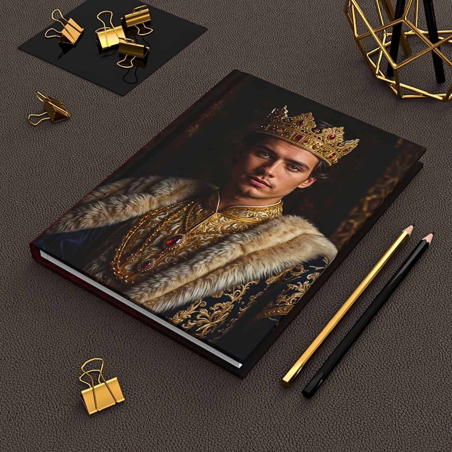 Custom Journal from Photo, Personalized King Journal - The Ultimate Keepsake Memory Journal for Him. A15.1