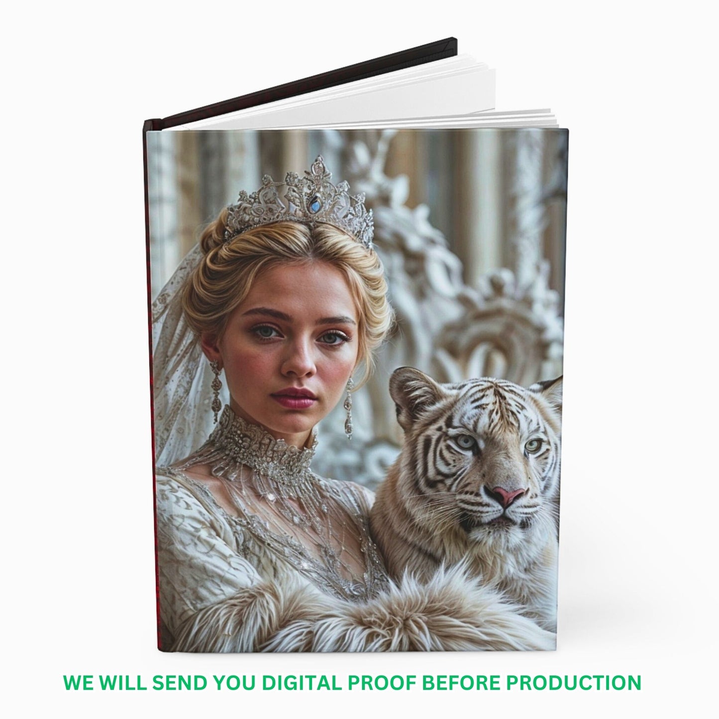 Discover the perfect gift with our Personalized Queen Journal. Custom Notebook for Letters to My Wife or Girlfriend. Ideal for Wedding Anniversaries, it's a Personalised Manor Wife Journal and Memory Book she'll cherish. Explore our Relationship Journal and Keepsake Memory Journal options. 