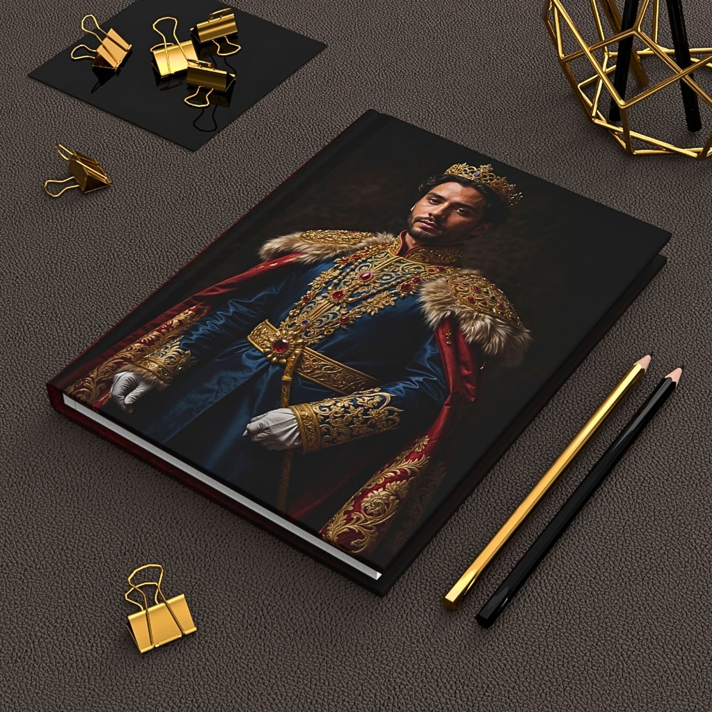 Discover bespoke elegance with our Custom Photo Journals, crafted for husbands and boyfriends. Personalize your gift with our Royal Journal or Renaissance Couple Journal, ideal for commemorating milestones and special moments. Explore our unique collection and find the perfect personalized gift that celebrates love and connection.