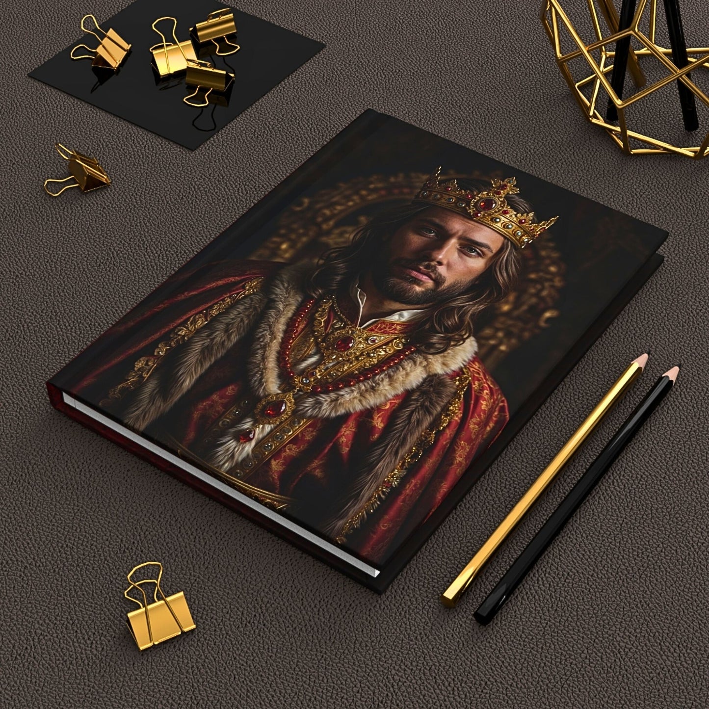 Custom Journal from Photo, Personalized King Journal - Birthday Gift for Him. A15.9