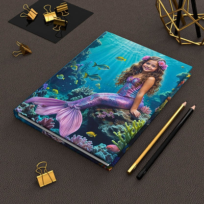 Discover the magic of our Custom Mermaid Journal, personalized with her favorite photo. Ideal for birthdays, this unique gift for girls is a delightful way to treasure mermaid-themed memories and inspire creativity.