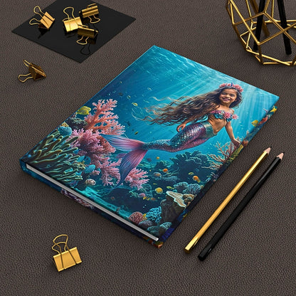 Immerse yourself in wonder with our Custom Mermaid Journal, personalized from a cherished photo. Ideal for birthdays, this enchanting gift for girls invites them to explore their imaginations and preserve memories in a magical way.