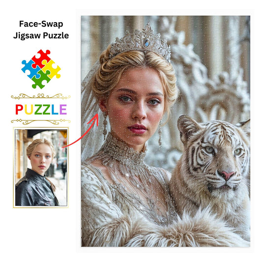 Explore the elegance of custom puzzle portraits, reimagining your photos through a royal lens. Discover bespoke artworks inspired by Renaissance opulence and crafted with meticulous detail. Perfect for birthdays and special occasions, these personalized puzzles offer a unique blend of historical allure and modern creativity. Available as digital downloads, they make for unforgettable gifts that celebrate individuality and the timeless beauty of custom artistry.