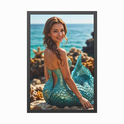 Custom Mermaid Portrait: Custom Fantasy Art from Your Photo.MT2.6