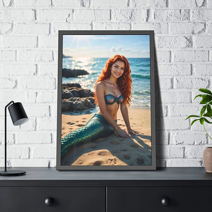 Custom Mermaid Portrait: Personalized Art for Fantasy Lovers.MT2.10