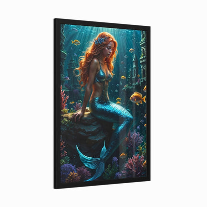 Custom Mermaid Portrait: Personalized Gift for Mermaid Enthusiasts.MT2.17