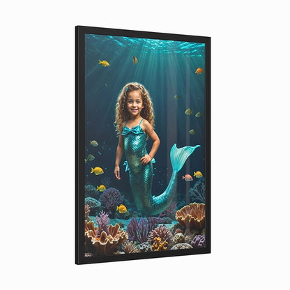  ChatGPT Delight your loved ones with a Custom Mermaid Portrait from Photo, perfect for a Personalized Princess Mermaid Portrait. Celebrate your daughter's Birthday with unique Wall Art that transforms her photo into a magical mermaid. Ideal as gifts for daughters, sisters, moms, or girlfriends, our Custom Mermaid Art portraits create unforgettable memories and personalized keepsakes for any special occasion.