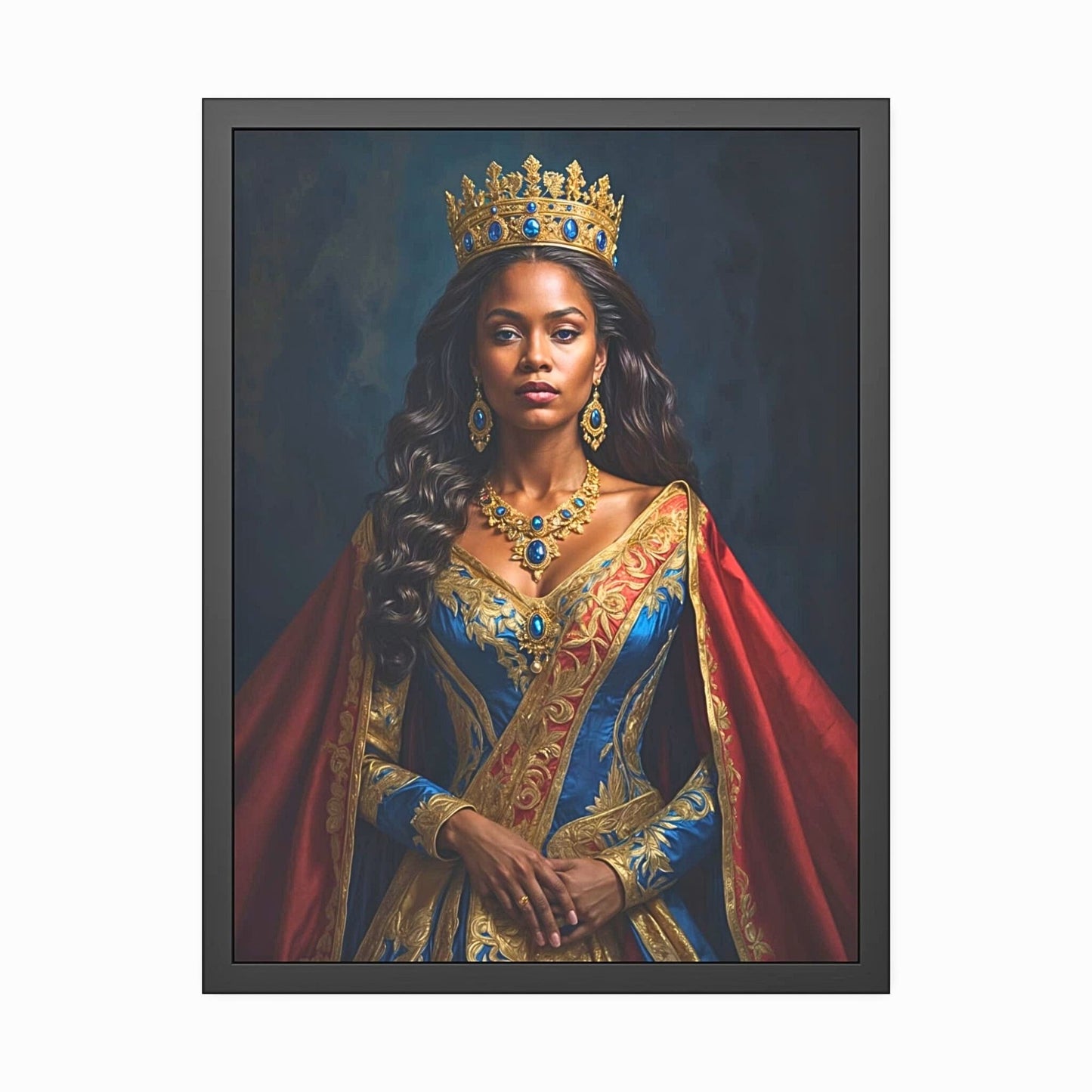 Celebrate her with a one-of-a-kind Renaissance portrait, meticulously crafted from her photograph. This custom artwork transforms her into a timeless queen, making it an unforgettable gift for birthdays or special occasions. Ideal for those who appreciate artistry and seek a meaningful, personalized gesture that captures her unique essence with grace and elegance.