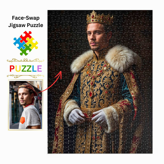 Elevate your gifting game with personalized puzzles! Convert your photos into Custom Royal Puzzles, Renaissance Puzzles, and Historical Puzzles. Perfect for birthdays, holidays, and special celebrations. Unique gifts for friends, men, dads, and husbands that combine creativity and personalization.